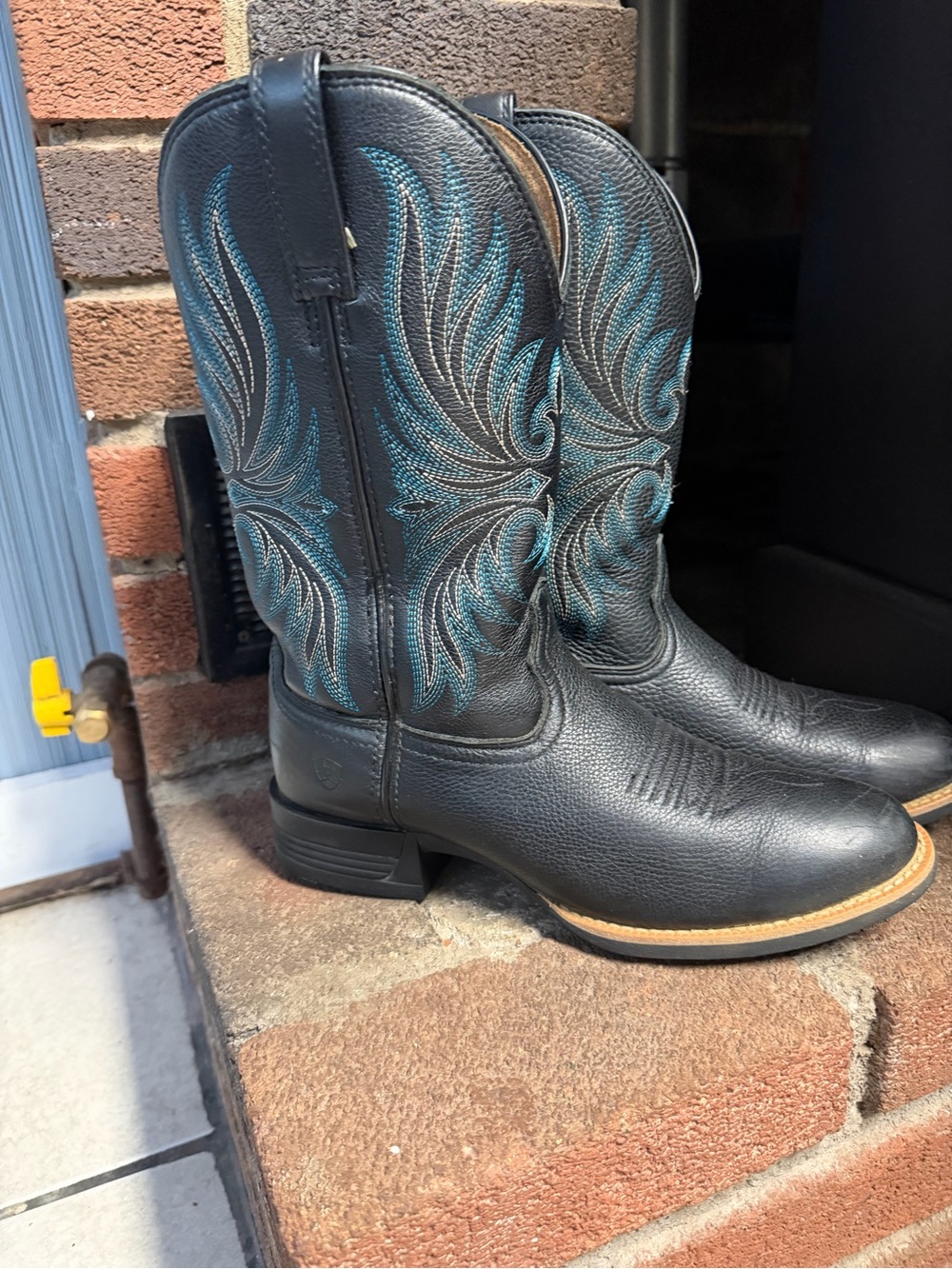 Black Ariat boots